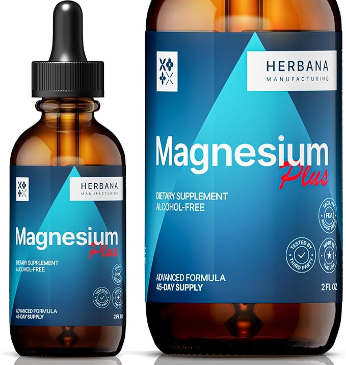 Triple Complex Magnesium 2 fl oz B6, D, 100% Absorption 45-Day Supply