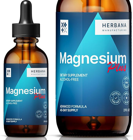 Triple Complex Magnesium 2 fl oz B6, D, 100% Absorption 45-Day Supply