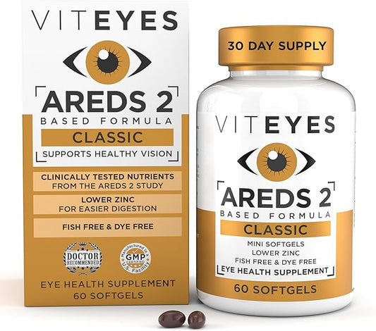 Viteyes AREDS 2 Classic Macular Health 60 Softgels