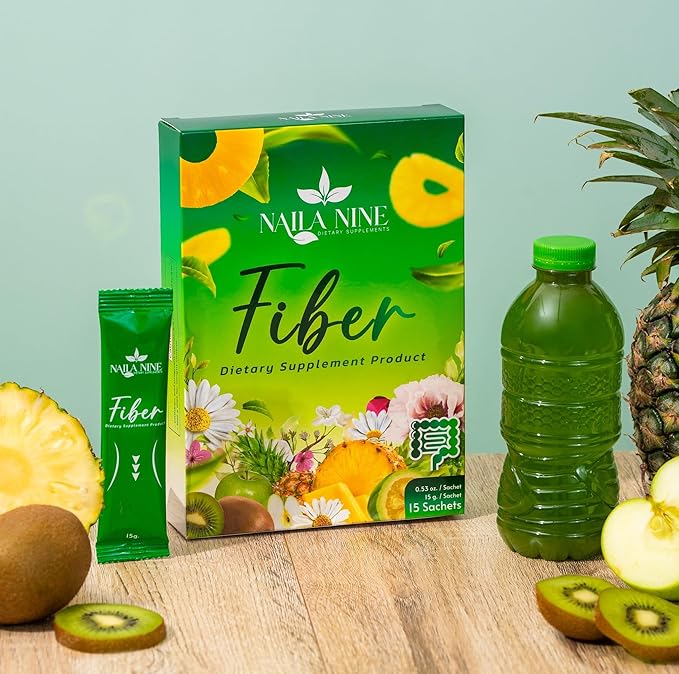Prebiotic Fiber Supplement Powder Apple and 15 Sachets