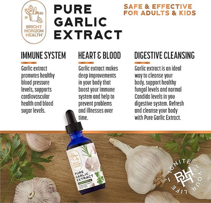 Pure Garlic Extract with Allicin Classic 1 fl