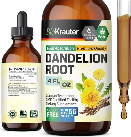 Dandelion Root Tincture 4 Fl.