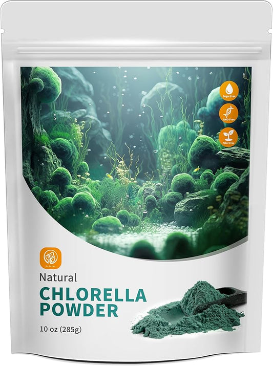 Chlorella Powder Natural with 10 oz