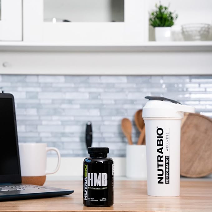 NutraBio HMB 1000mg- 120 Capsules