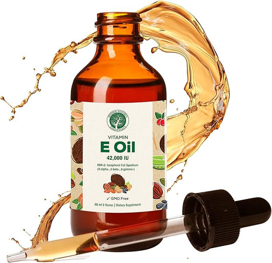 Mother Nature's Essentials Vitamin E Supplement 42,000IU, 2 2 oz