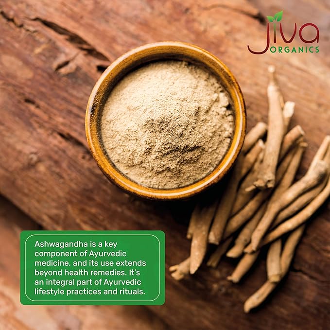 Jiva Organics Ashwagandha Root Powder 1.25 (20oz) -