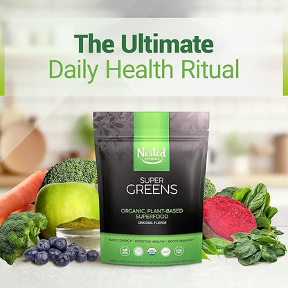 Super Greens Daily Greens Superfood Powder w/20+ Whole 30 Servings