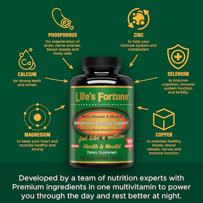 Life's Fortune Multivitamin & Mineral 180