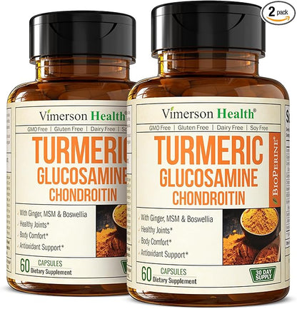 Turmeric & Glucosamine Chondroitin Joint Support 2 Pack