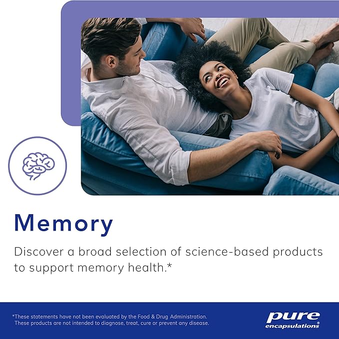 Pure Encapsulations SAMe S-Adenosylmethionine 180's 60 Capsules