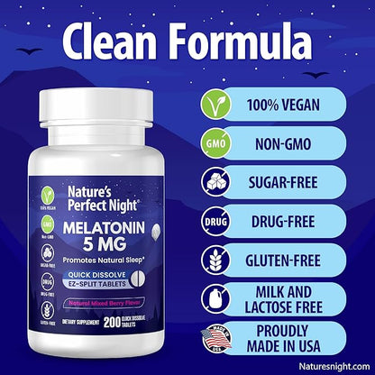 | Melatonin 5mg | 200 Quick