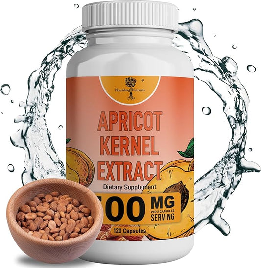 Organic Apricot Seeds Extract 500mg - 500mg 120 120 caps