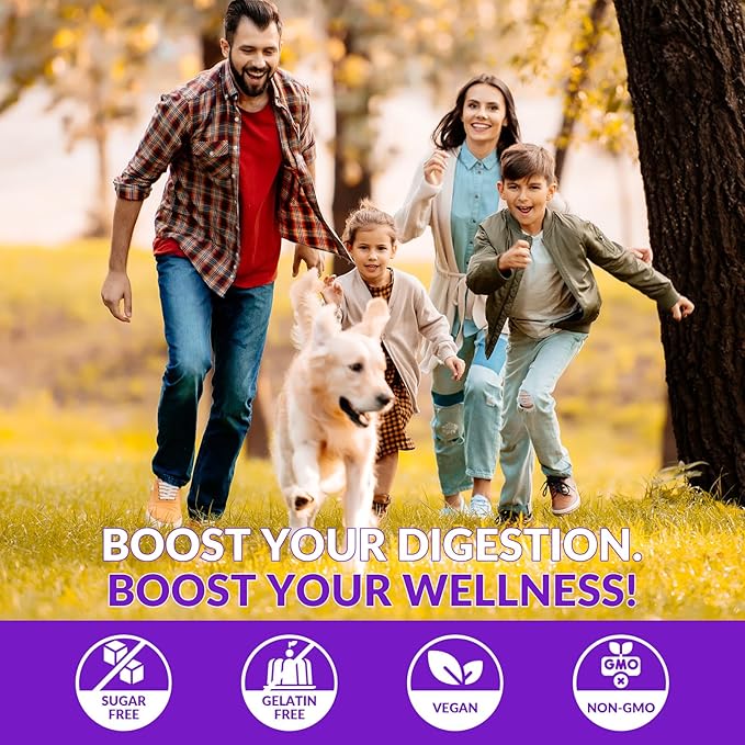 Prebiotic Fiber Gummies for Adults - Zero Sugar Added- 8g Fiber Supplement with Prebiotic Digestive Blend for Fulfill, Metabolism, Gut & Digestive