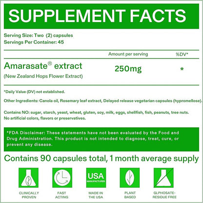 Calorie Control Supplement, 6X Natural GLP-1 Activator, 180 Count (2 Month Average Supply), Plant Based Dietary Supplement, Patented Formula, Manages Appetite, Hunger & Cravings