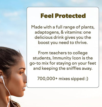 Feel Goods Immunity Icon 500mg Vitamin 30 Servings