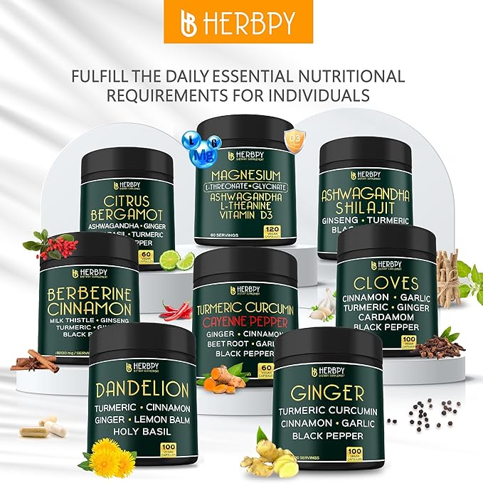 2 Packs Turmeric Curcumin with Cayenne 7in1 Supplement