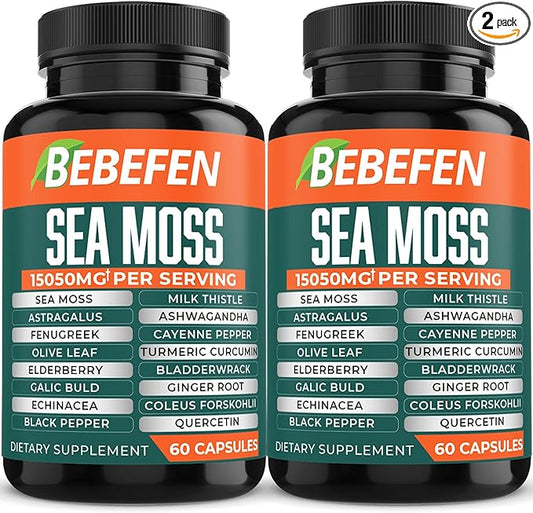 BEBEFEN (2 Packs) 15050mg Sea Moss