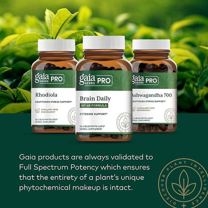 Gaia Herbs Pro Glutathione 500 30 Capsules (30 Servings)