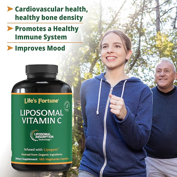 Life's Fortune Liposomal Vitamin C 2100 180 Capsules