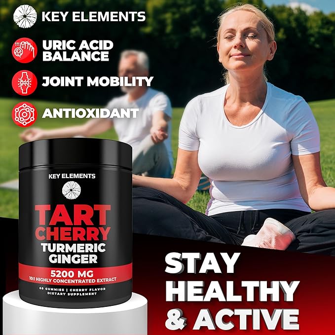 [Ultra Strength] Tart Cherry Gummies Extract 5200 Mg