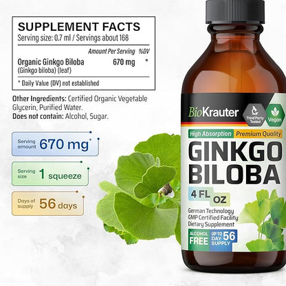 Ginkgo Biloba Extract 4 Fl