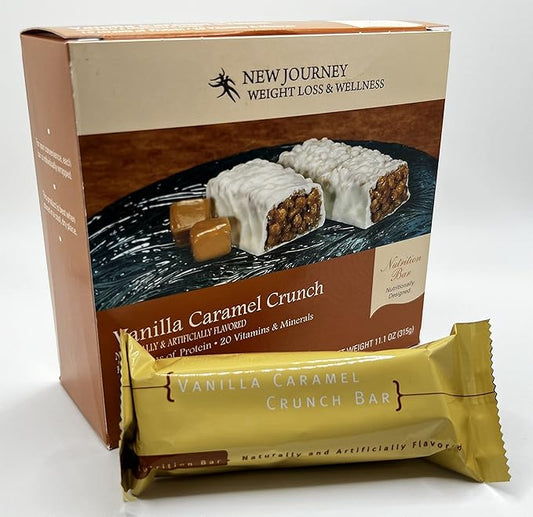 Vanilla Caramel Crunch Bar (7 bars/box)