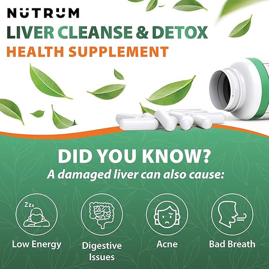 Liver Cleanse and Detox Health Support 60 Capsules