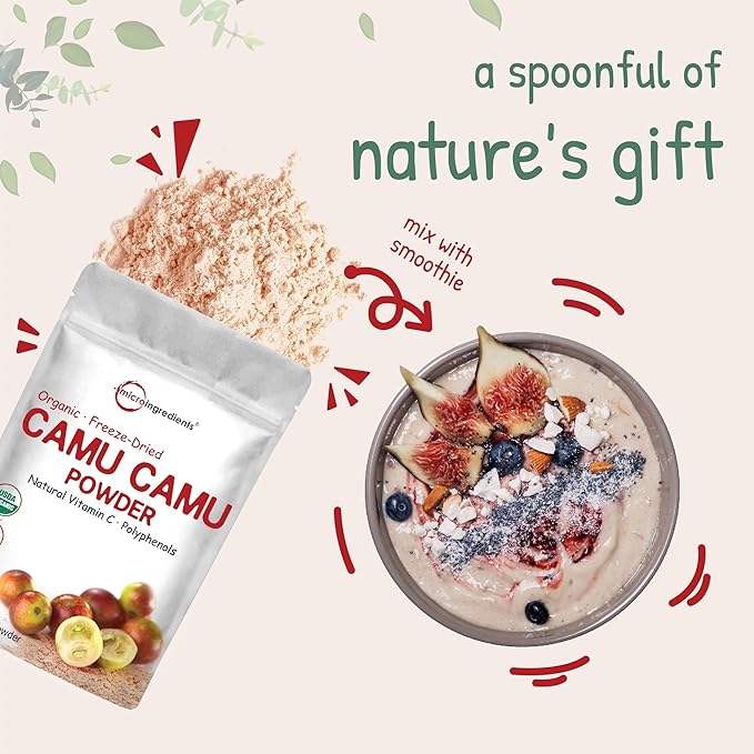 Organic Camu Camu Powder, 12 oz