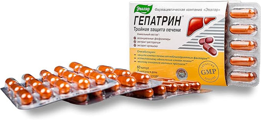 Evalar Milk Thistle Artichoke Herbs Siberian 60 Tabs