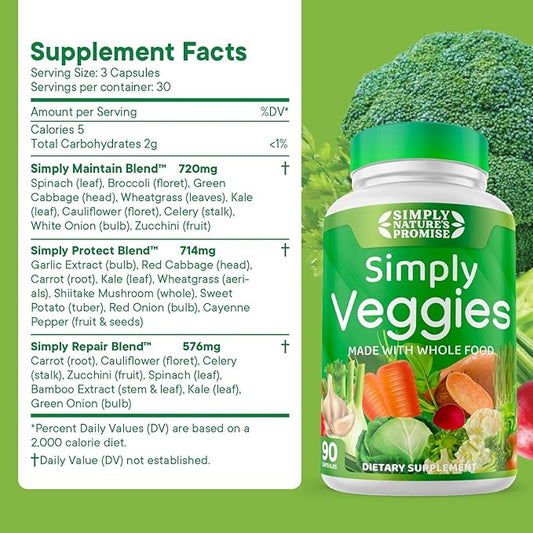 Simply Nature's Promise 90 Veggie 18 Different 100% Soy