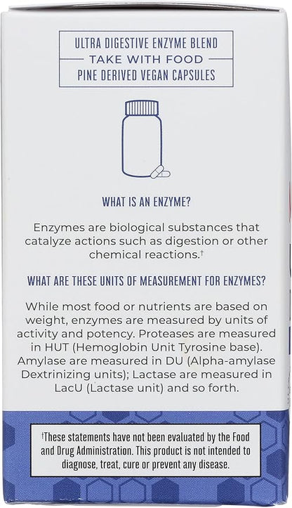 Mary Ruth's Ultra Digestive Food Enzymes Capsules, 60 CT
