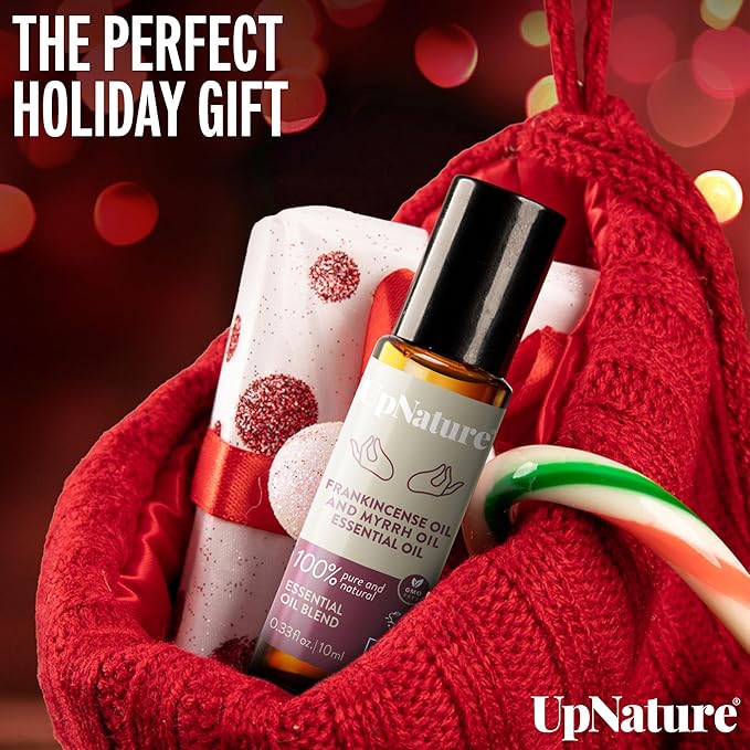UpNature Frankincense Oil and Myrrh Oil 100% Natural