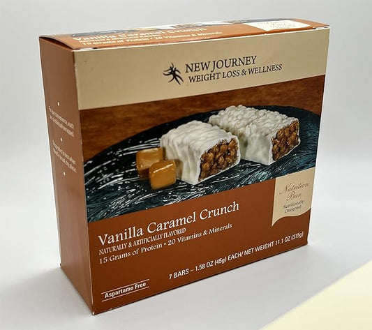 Vanilla Caramel Crunch Bar (7 bars/box)