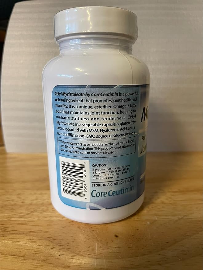 Cetyl Myristoleate - Omega 5 Fatty 80 Capsules