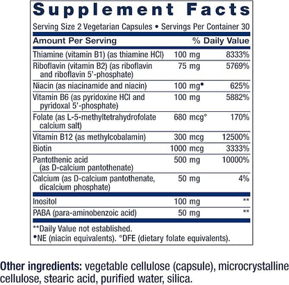 Life Extension Bioactive Complete B-complex, Heart, 60 Vegetarian