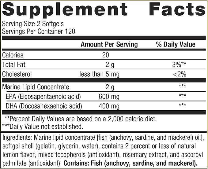 Metagenics OmegaGenics EPA-DHA 500 240 Count