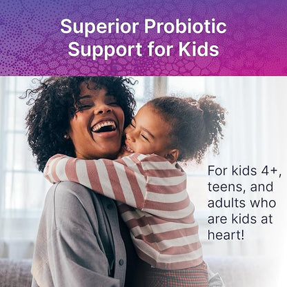 Microbiome Labs MegaSporeBiotic Kids Probiotic - Spore Based Gummy Probiotics for Kids - Supports Gut Health & Immunity with Bacillus Probiotic Blend - Berry Flavored (30 Gummies)