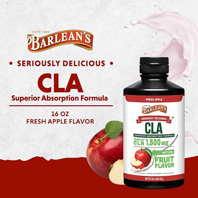 Barlean's Fresh Apple with 1,500 mg 16-Ounces