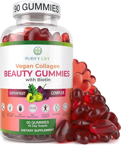 Purify Life Vegan Collagen Gummies (90 Chews)