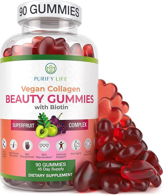 Purify Life Vegan Collagen Gummies (90 Chews)
