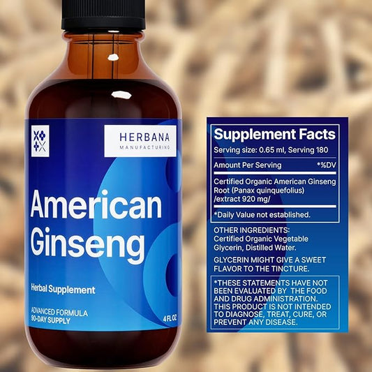Korean Red Ginseng Liquid Extract 4 fl