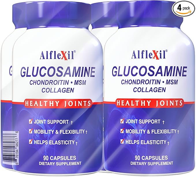 Glucosamine - Chondroitin - MSM - 90 Capsules 4 Pack