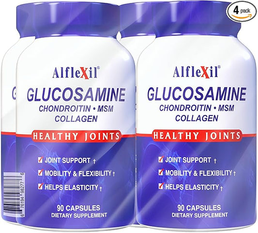 Glucosamine - Chondroitin - MSM - 90 Capsules 4 Pack