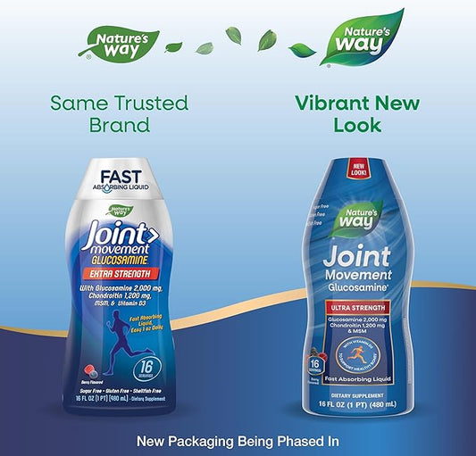 Nature's Way Joint Movement Glucosamine Fast D3, Berry 16 Fl