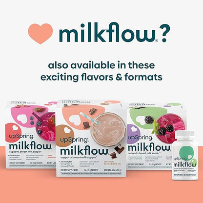 UpSpring Milkflow Electrolyte Breastfeeding Supplement Drink 16 Drink