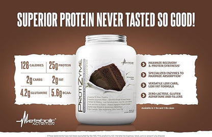 Metabolic Nutrition, Protizyme, 100% Whey Protein 24 Essential 2 Pound (26 ser)