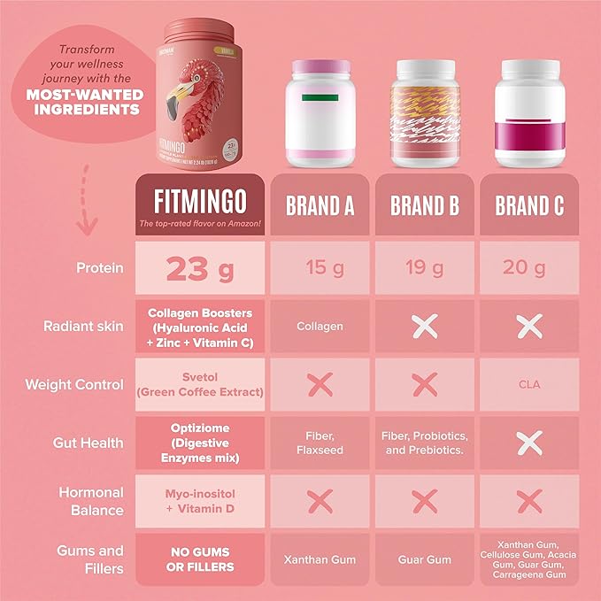 BIRDMAN Fitmingo Vegan Protein Powder 23g Plant