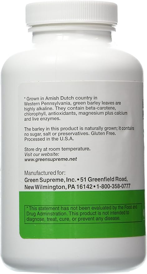 Barley Power 400 Count Tablets