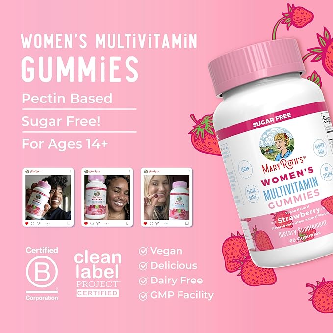MaryRuth's Multivitamin for Women 14+ 60 Count