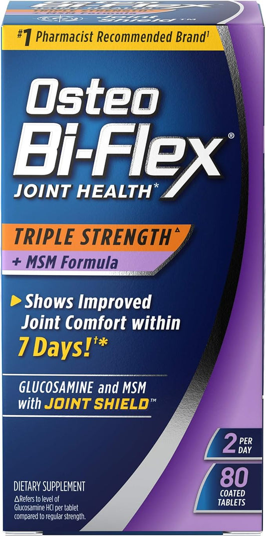 Osteo Bi-Flex Triple Strength(5) with MSM, 80 Count